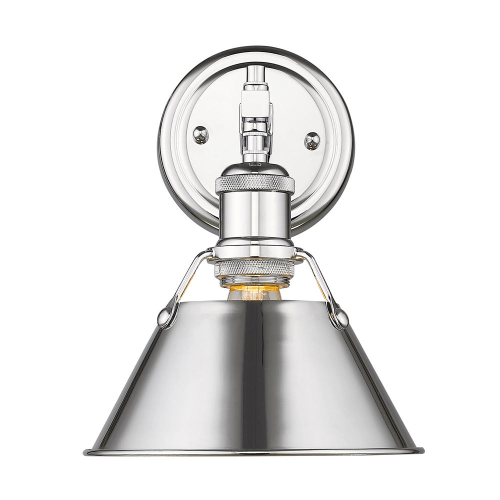 Orwell 1-Light Sconce in Chrome