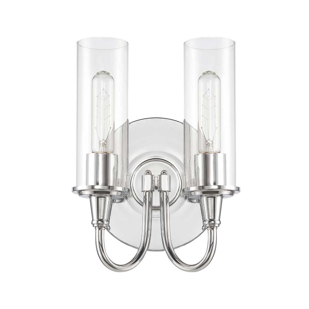 Modina 2 Light Wall Sconce in Chrome by Craftmade 38062-CH