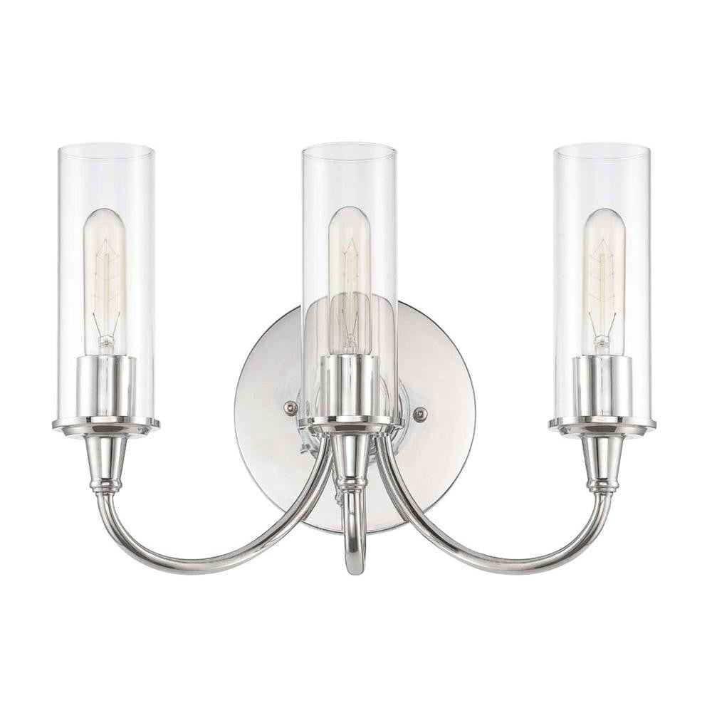 Modina 3 Light Wall Sconce in Chrome by Craftmade 38063-CH