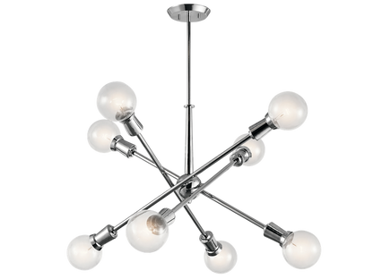Armstrong Chandelier in Chrome by Kichler, 43118CH