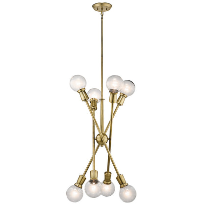 Armstrong Chandelier in Natural Brass by Kichler 43118NBR