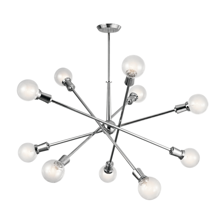 Armstrong Chandelier in Chrome by Kichler, 43119CH