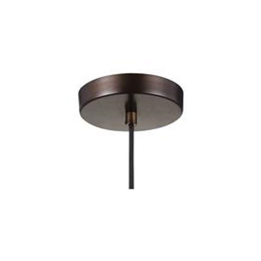 Baskin Pendant in Painted Aged Brass with a Dark Weathered Zinc Finish by Murray Feiss,  P1348PAGB/DWZ