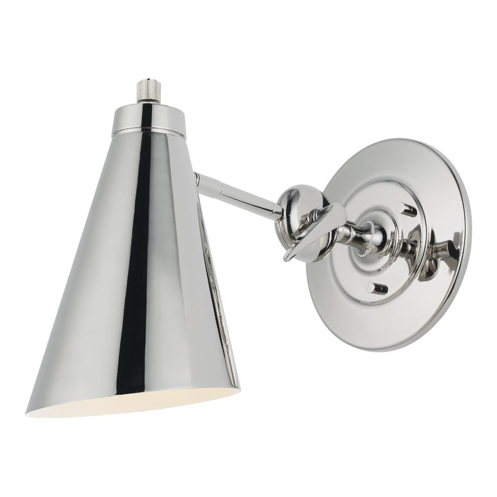 Niles Sconce, Sconce, Polished Nickel