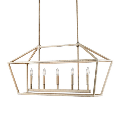 Poppy Cage Linear Pendant