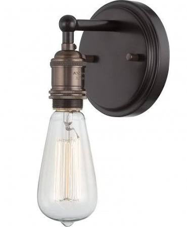 Vintage Wall Sconce in Rustic Bronze by Nuvo Lighting 60-5515