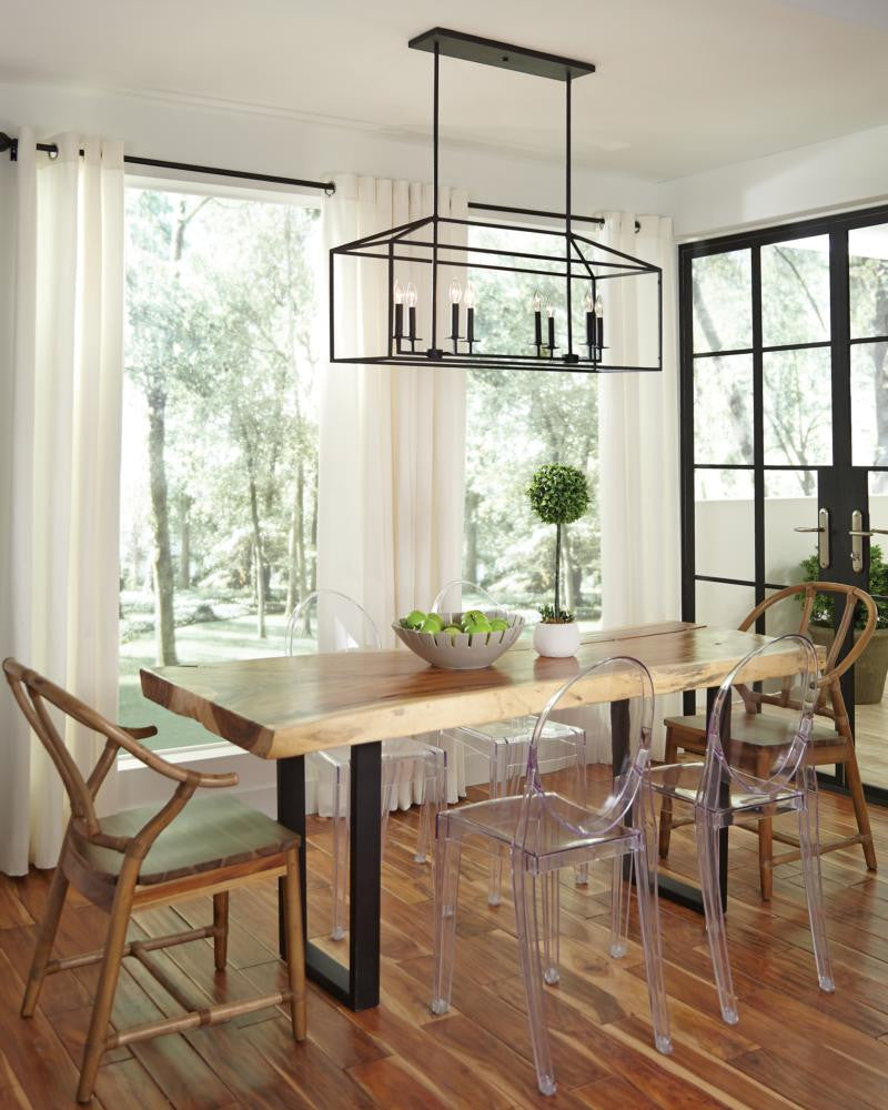 Perryton Linear Pendant with Blacksmith Finish by Sea Gull Lighting 6615008-839