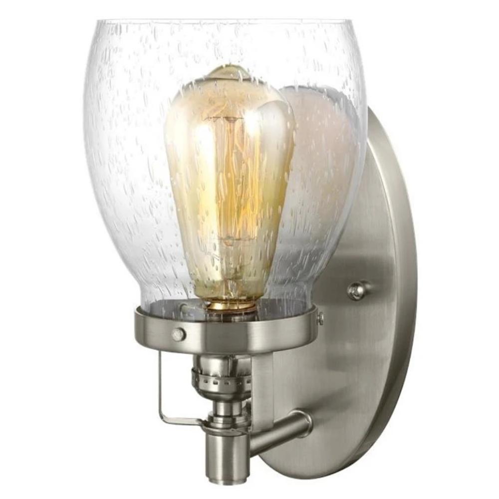 Belton Wall Sconce in Brushed Nickel by Sea Gull Lighting 4114501-962