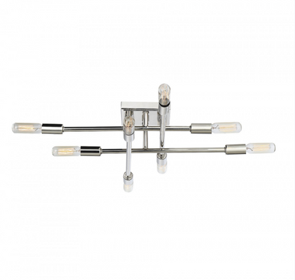 Lyrique Polished Nickel Ceiling Mount by Savoy House 6-7003-8-109