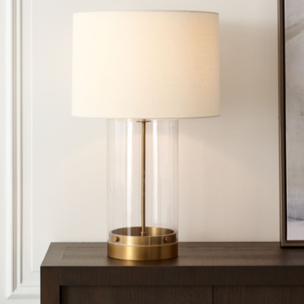 Camryn Table Lamp, Lamp, Brass