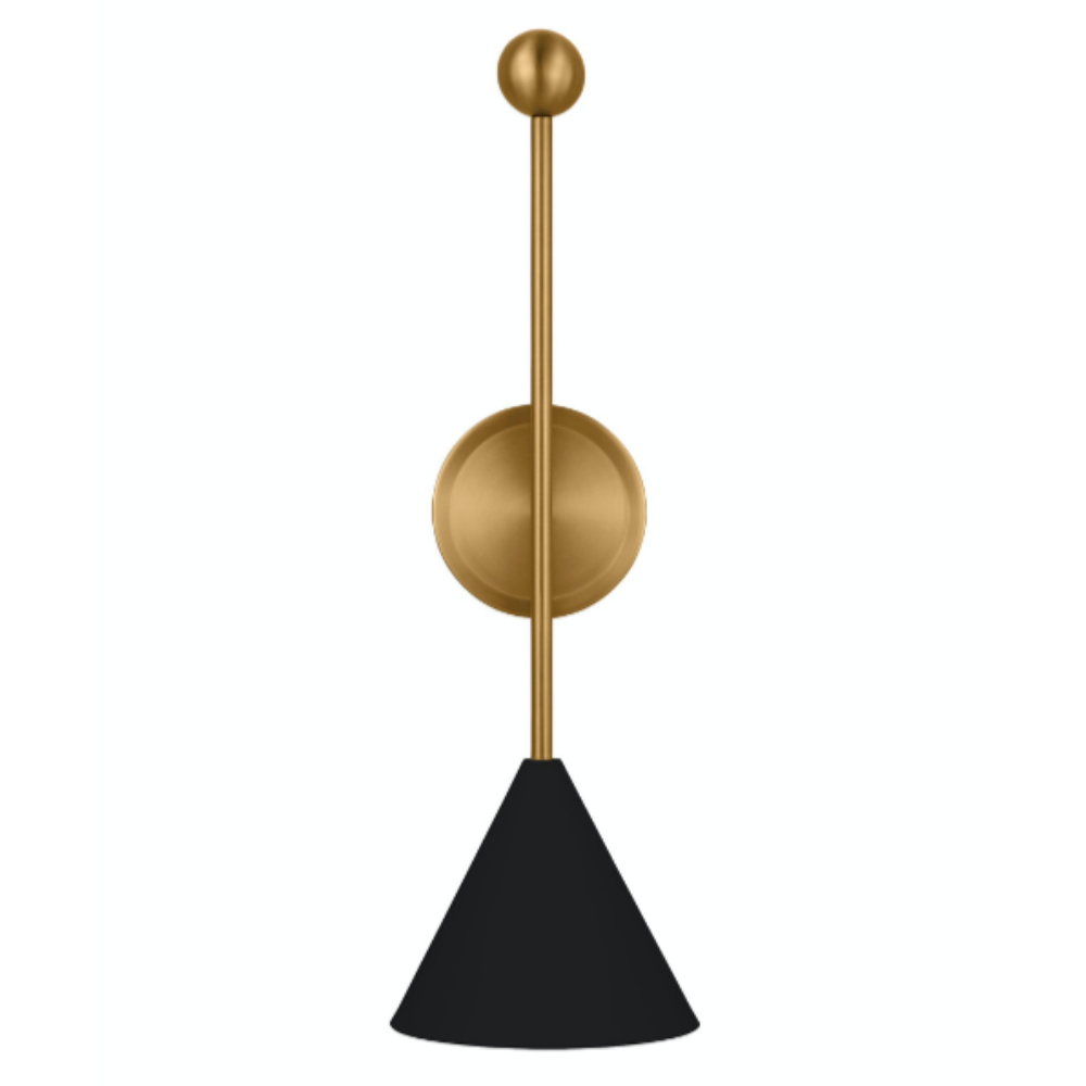 Sini Sconce, Wall Sconce, Midnight Black