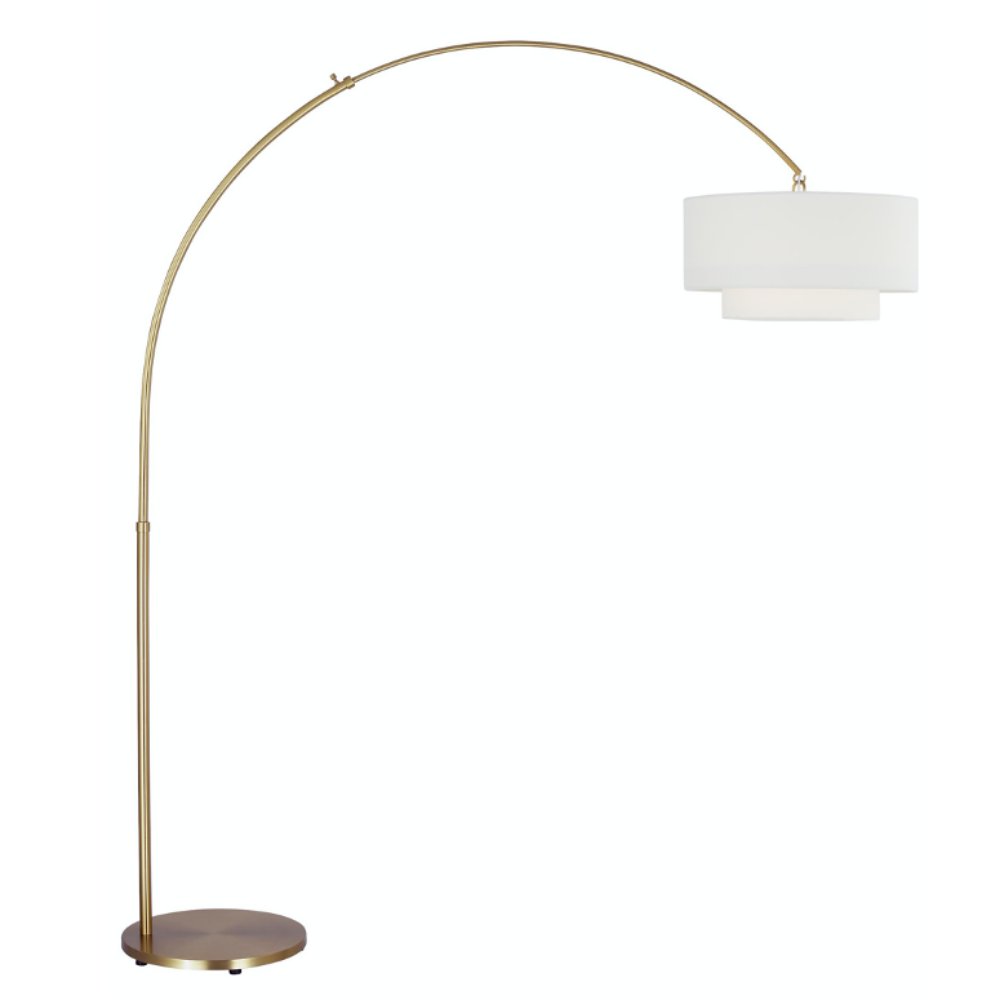 Cambridge Floor Lamp, Floor Lamp, Burnished Brass