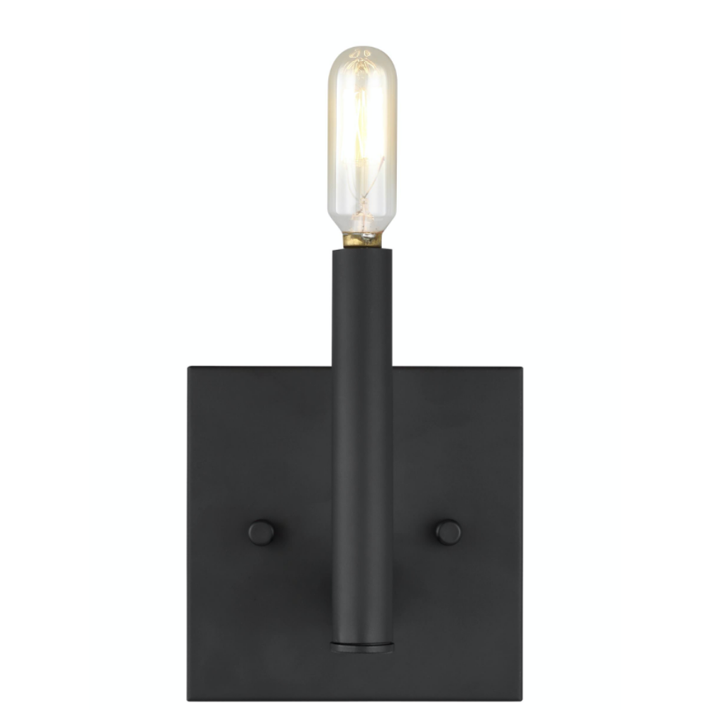 Devi Wall Sconce, Wall Sconce, Midnight Black