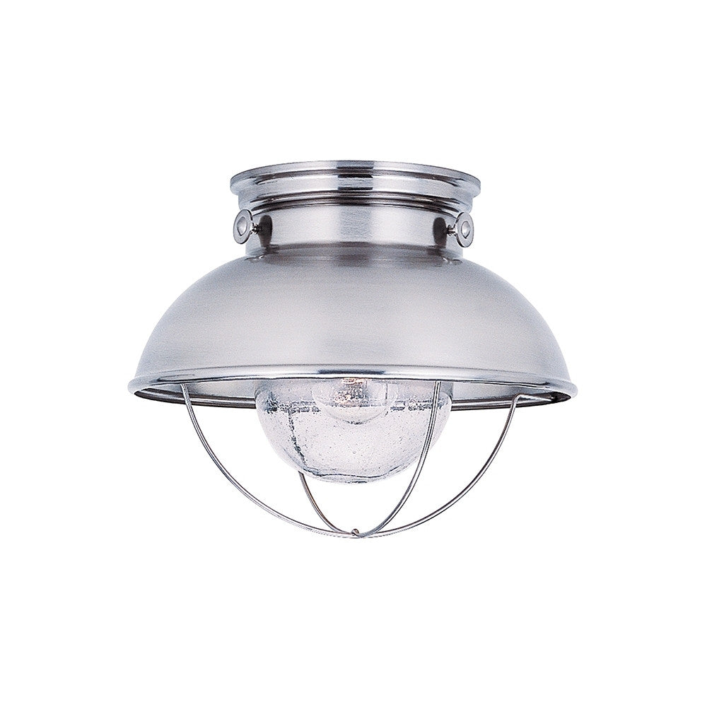 Sebring Nautical Outdoor Ceiling Mount in Brushed Stainless by Sea Gull Lighting 8869-98