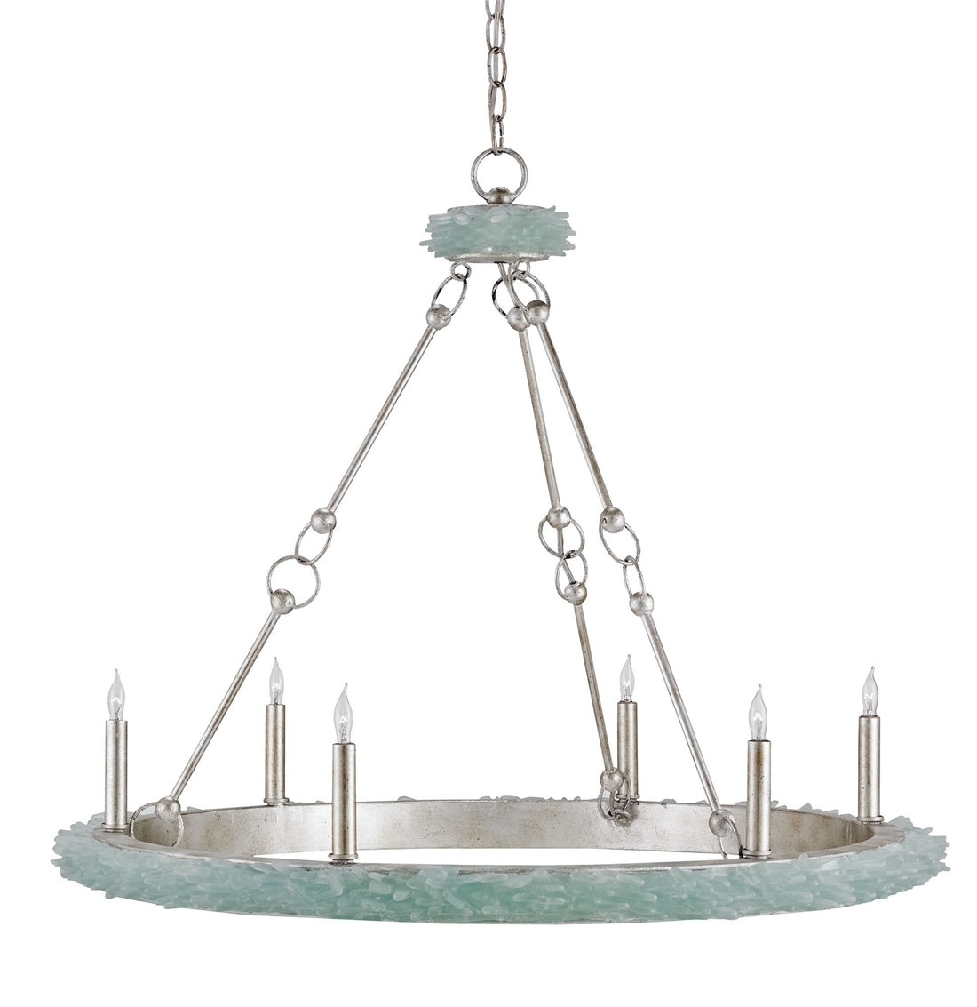 Tidewater Chandelier by Currey &amp; Company