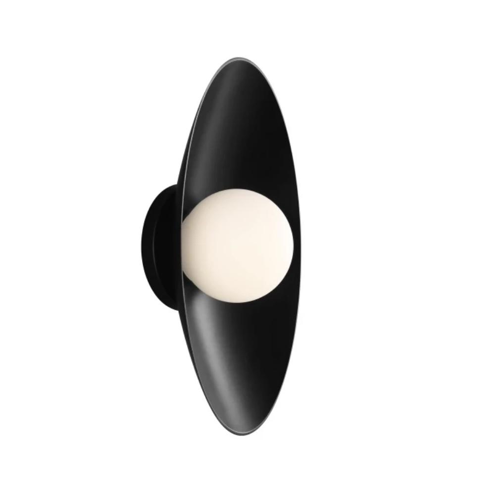 Small Joni Sconce, 1-Light Wall Sconce, Matte Black