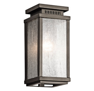 Manningham Outdoor Wall Sconce in Bronze, by Kichler, 49384