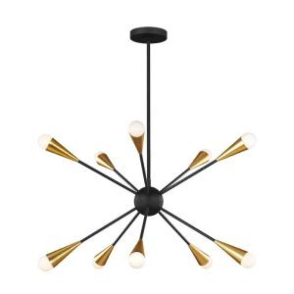 Burnham 10-Light Chandelier