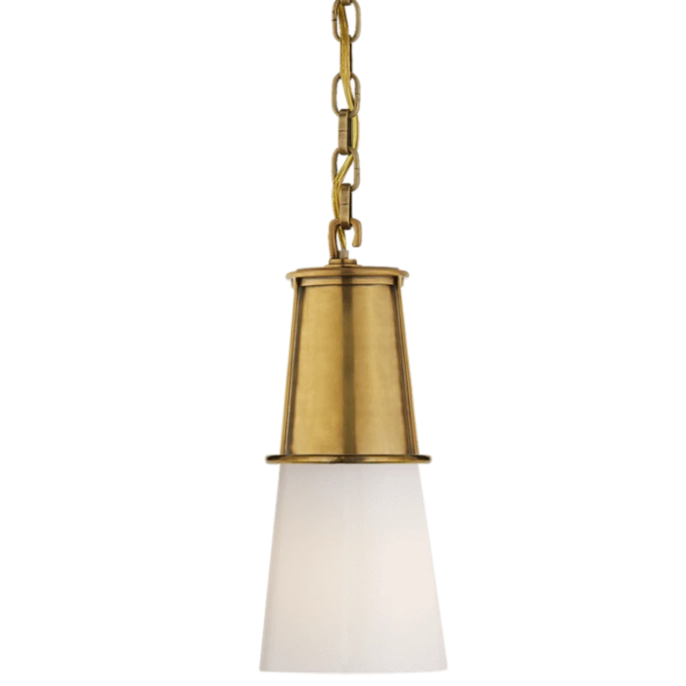 Blaese Pendant in Hand-Rubbed Antique Brass