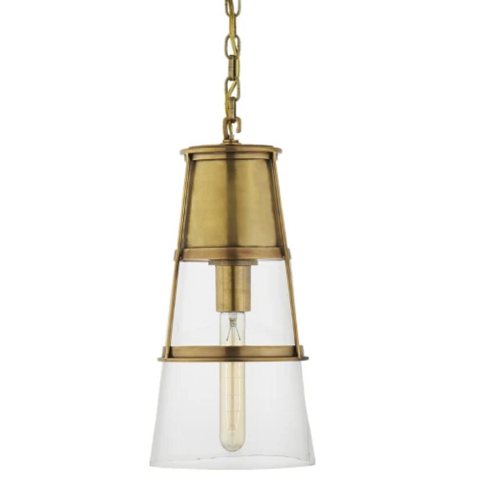 Blaese Pendant in Hand-Rubbed Antique Brass